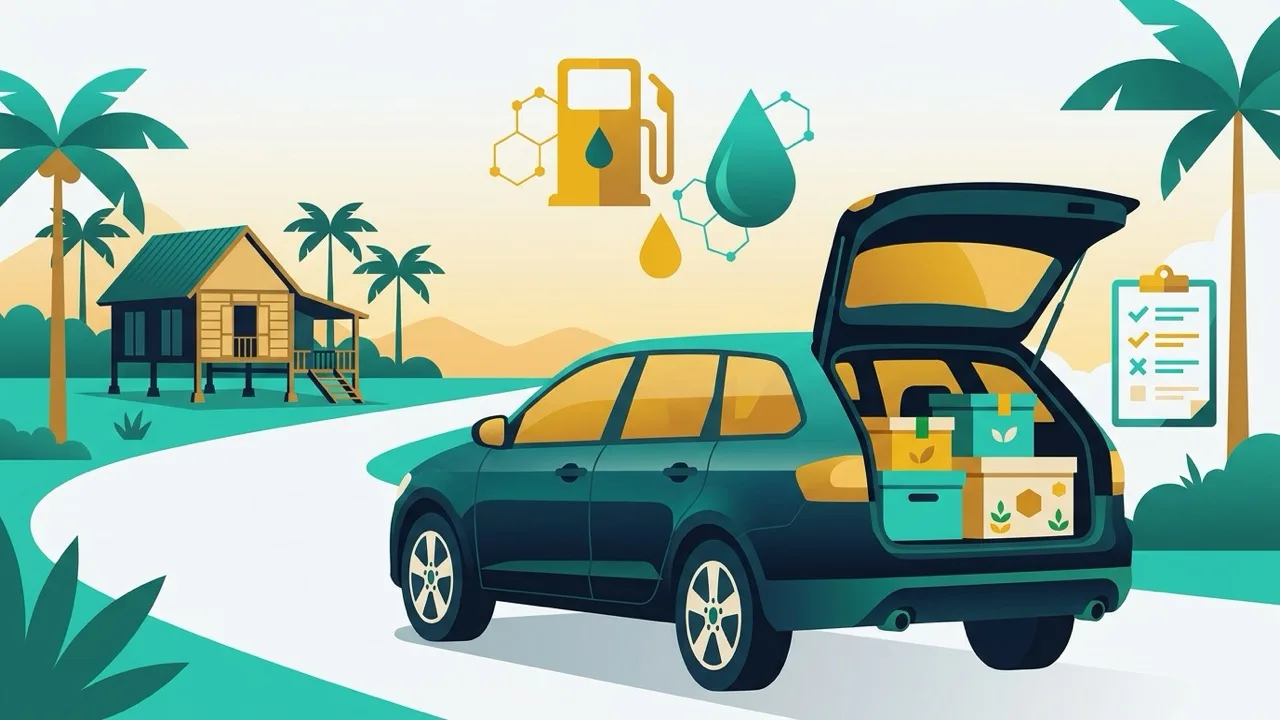 Checklist Balik Kampung: Persediaan Kereta & Barang Wajib