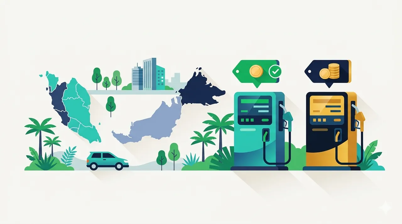 Harga Diesel Sabah & Sarawak: Sebelum & Selepas BUDI Diesel 2026